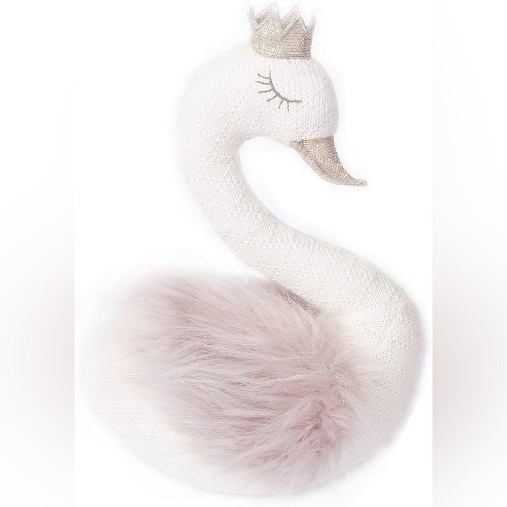 MON AMI Swan Princess Stuffed Animal Plush Toy